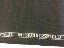 Load image into Gallery viewer, NEW Luxury Cool Wool Cashmere Made In Huddersfield England Check Suiting Fabric