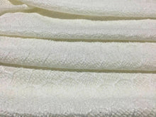 Load image into Gallery viewer, New High Class Designer Embossed Ivory Cream Stretch Jacquard Lace Fabric Dress