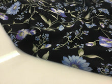 Load image into Gallery viewer, NEW Beautiful Designer German Viscose Floral Print Fabric 58&#39;&#39; 149 cm Dress Art