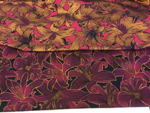 Load image into Gallery viewer, New Italian Reversible Glitter Floral BROCADE GORGEOUS JACQUARD Fabric Dress