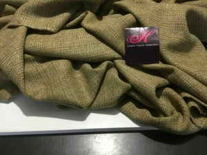 New High Class Hand Woven Harris Tweed 100% Wool Fabric 28” Garment Material