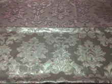 Load image into Gallery viewer, NEW Italian Designer Reversible Damask BROCADE GORGEOUS JACQUARD LUREX Fabric