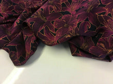 Load image into Gallery viewer, New Italian Reversible Glitter Floral BROCADE GORGEOUS JACQUARD Fabric Dress