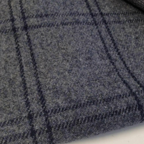 Beautiful Italian Superior Wool Check Fabric 60
