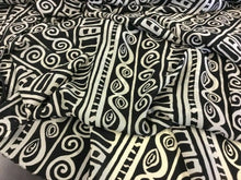 Load image into Gallery viewer, New Georgette Crepe Classic Greek Print Fabric 44&#39;&#39;113cm Dress Cloth Blouse Sew