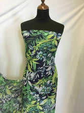 Load image into Gallery viewer, NEW Designer Multicolored Floral Chiffon Print Fabric 58&#39;&#39; 148 cm Dress Craft