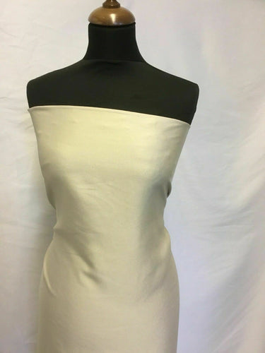 New Designer Champagne Colour Silky Crepe Matt Satin Fabric Dress Party Wear