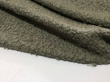 Load image into Gallery viewer, NEW Designer Light Olive Khaki Green Colour Stretch Jersey Boucle Fabric 63&quot;