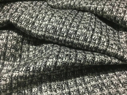 NEW Multi Colour Wool Lurex Boucle Fabric 57'' 145cm As Seen On Designer Catwalk