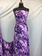 Load image into Gallery viewer, NEW High Class Designer Silky Stone Soft Satin Print Fabric As Seen On Catwalk 2
