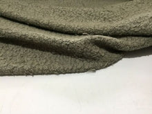 Load image into Gallery viewer, NEW Designer Light Olive Khaki Green Colour Stretch Jersey Boucle Fabric 63&quot;