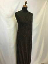 Load image into Gallery viewer, New Copper Colour Lurex Glitter 4 Ways Stretch Party Wear fabric Dress Dolce