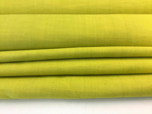 NEW Designer Olive Green Linen Fabric 51" 131 cm Garment Art Craft Suiting Cloth