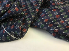 Load image into Gallery viewer, NEW Multicolour Classic Print Panel 100% Silk Lining Fabric 40&quot; High Class Cloth