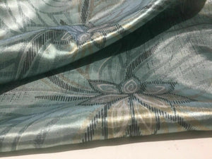 NEW Designer Multicoloured Silky Soft Satin Floral Print Fabric 58'' 148 cm