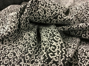 New Multi Colour Cotton Corded Heavy Jacquard Boucle Fabric 58"147cm Cloth Sew