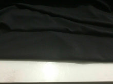 Load image into Gallery viewer, NEW Designer Jet Black Stretch Jacquard Crepe Jersey Fabric 50” 127 cm Material