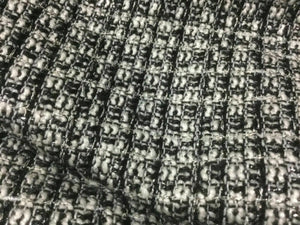 NEW Multi Colour Wool Lurex Boucle Fabric 57'' 145cm As Seen On Designer Catwalk