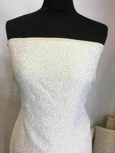 New Designer Multicoloured Cotton Silk Jacquard Brocade Fabric Dress 39'' 100 cm