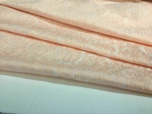Load image into Gallery viewer, New Gorgeous Designer Pink Peach Floral Jacquard Brocade Fabric 50” 128 cm
