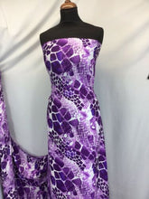 Load image into Gallery viewer, NEW High Class Designer Silky Stone Soft Satin Print Fabric As Seen On Catwalk 2