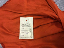 Load image into Gallery viewer, New Designer Sienna Red 50% Silk 50% Wool Fabric 44’’ 114cm Dress Material Cloth