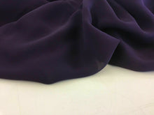 Load image into Gallery viewer, NEW French 100% Silk Purple Chiffon Fabric 44&#39;&#39; 113 cm Dress Scarf Valentino 9