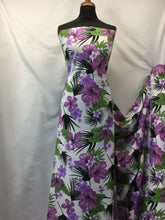 Load image into Gallery viewer, NEW High Class Designer Multicoloured Cotton Voile Floral Print Fabric 59&quot; 150cm