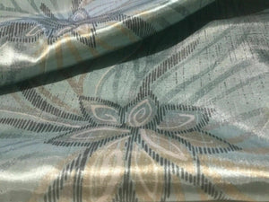 NEW Designer Multicoloured Silky Soft Satin Floral Print Fabric 58'' 148 cm