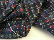 Load image into Gallery viewer, NEW Multicolour Classic Print Panel 100% Silk Lining Fabric 40&quot; High Class Cloth