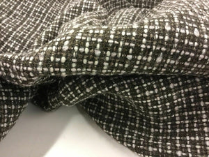 New Designer Multicolored Wool Boucle Fabric As Seen On Designer Catwalk 58’’