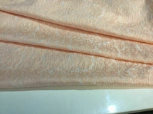 Load image into Gallery viewer, New Gorgeous Designer Pink Peach Floral Jacquard Brocade Fabric 50” 128 cm