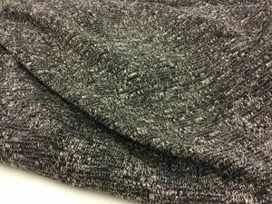 New Designer Multicolored Wool Lurex Jersey Fabric 56” 144 cm Seen on Catwalk