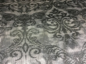 NEW Designer Multicoloured Silky Soft Satin Demask Print Fabric 57''147cm