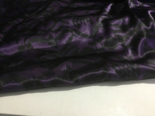 Load image into Gallery viewer, NEW Designer Purple Black colour Silky Soft Satin Abstract Print Fabric 58&#39;&#39;148c