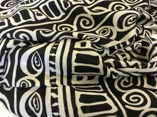 Load image into Gallery viewer, New Georgette Crepe Classic Greek Print Fabric 44&#39;&#39;113cm Dress Cloth Blouse Sew