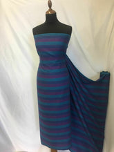 Load image into Gallery viewer, NEW Gorgeous Designer Multicolored Stripe Viscose Fabric 44&quot; 114 cm Dress Cloth