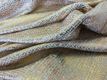 Load image into Gallery viewer, NEW Fabulous High Class Designer Semi Stretch Lurex Crepe Fabric 60” 153cm Dress