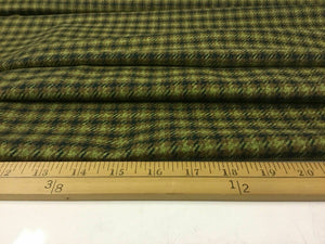 New High Class Designer Multi Colour Check Wool Fabric 60" 154 cm As Seen Online