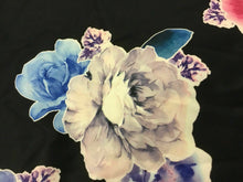 Load image into Gallery viewer, New Designer Multicolored Large Floral Scuba Fashion Fabric Cloth Material 55&quot;