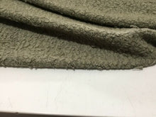 Load image into Gallery viewer, NEW Designer Light Olive Khaki Green Colour Stretch Jersey Boucle Fabric 63&quot;