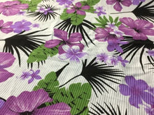 Load image into Gallery viewer, NEW High Class Designer Multicoloured Cotton Voile Floral Print Fabric 59&quot; 150cm