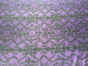 NEW Designer Purple Black colour Silky Soft Satin Abstract Print Fabric 58''148c
