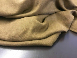 NEW Designer 100% Natural Brown Linen Suiting Fabric 58"148cm Garment Art Craft