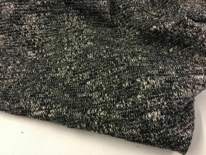 New Designer Multicolored Wool Lurex Jersey Fabric 56” 144 cm Seen on Catwalk