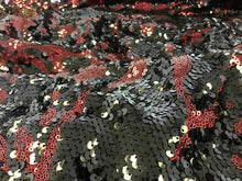 Load image into Gallery viewer, NEW High Class Designer Multicolored Heavy Sequins Floral Lace Fabric 58&#39;&#39;