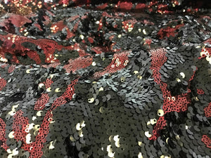 NEW High Class Designer Multicolored Heavy Sequins Floral Lace Fabric 58''