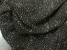 Load image into Gallery viewer, New Copper Colour Lurex Glitter 4 Ways Stretch Party Wear fabric Dress Dolce