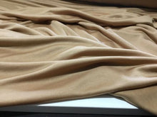 Load image into Gallery viewer, NEW Designer Cotton Silk Gold Beige Colour Smooth Stretch Jersey Fabric Dress