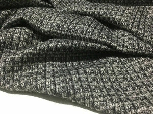NEW Multi Colour Wool Lurex Boucle Fabric 57'' 145cm As Seen On Designer Catwalk